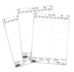 DURABLE Einsteckschilder für Kennzeichnungstaschen 3,8 x 10,0 cm