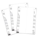 DURABLE Einsteckschilder für Kennzeichnungstaschen 7,4 x 19,7 cm