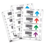 DURABLE Einsteckschilder für Kennzeichnungstaschen 6,7 x 15,0 cm