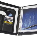 GENIE Ringbuchmappe Exclusive für DIN A4 schwarz