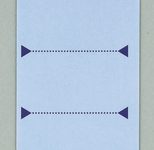 bluefile Ordneretiketten für 8 cm Rückenbreite 60,0 x 190,0 mm