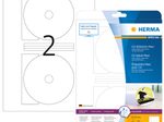 HERMA CD-Etiketten CD-Etiketten,maxi, Ø 116 mm 5115 weiß