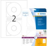 HERMA CD-Etiketten CD-Etiketten, Ø 116 mm 5079 weiß