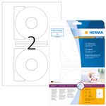 HERMA CD-Etiketten CD-Etiketten, Ø 116 mm 5079 weiß