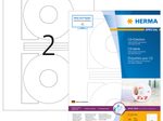 HERMA CD-Etiketten CD-Etik. Ø 116 mm 4471 weiß