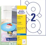 AVERY Zweckform CD-Etiketten ClassicSize C6074-20 weiß