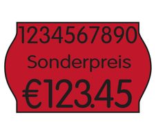 PrinterLabels AS Preisetiketten 26,0 x 16,0 mm