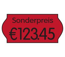 PrinterLabels AS Preisetiketten 26,0 x 12,0 mm