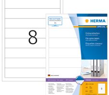 HERMA Ordneretiketten 34,0 x 192,0 mm weiß