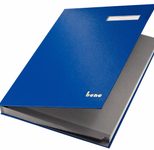 bene Unterschriftenmappe für DIN A4 blau