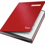 bene Unterschriftenmappe für DIN A4 rot