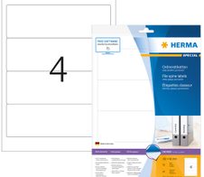 HERMA Ordneretiketten 61,0 x 192,0 mm weiß