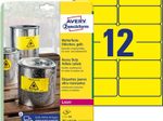 AVERY Zweckform wetterfeste Folienetiketten 99,1 x 42,3 mm