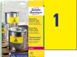 AVERY Zweckform wetterfeste Folienetiketten 210,0 x 197,0 mm