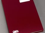 dots Unterschriftenmappe für DIN A4 rot