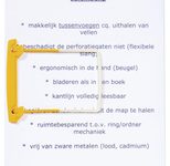 Jalema Abheftbügel Clip gelb