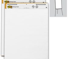 Post-it® Flipchart-Papier 70 g/m²