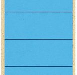 LEITZ Ordneretiketten für 8 cm Rückenbreite 61,5 x 285,0 mm