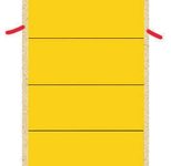 LEITZ Ordneretiketten für 8 cm Rückenbreite 61,5 x 285,0 mm