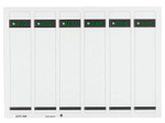 LEITZ Ordneretiketten für 5,2 cm Rückenbreite 39,0 x 192,0 mm, lichtgrau