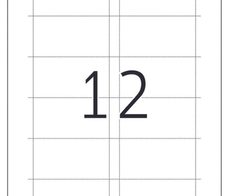 HERMA Einsteckschilder für Namensschilder 7,5 x 4,0 cm