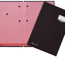 PAGNA Unterschriftenmappe DE LUXE für DIN A4 schwarz
