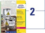 AVERY Zweckform wetterfeste Folienetiketten 210,0 x 148,0 mm