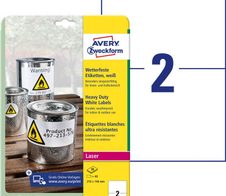 AVERY Zweckform wetterfeste Folienetiketten 210,0 x 148,0 mm