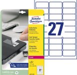 AVERY Zweckform Sicherheitsetiketten 63,5 x 29,6 mm