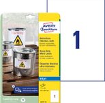 AVERY Zweckform wetterfeste Folienetiketten 210,0 x 297,0 mm