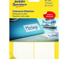 AVERY Zweckform Etiketten 80,0 x 54,0 mm