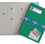 PAGNA Unterschriftenmappe für DIN A4 grün