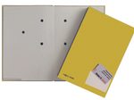PAGNA Unterschriftenmappe für DIN A4 gelb