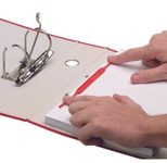 Bankers Box Abheftbügel rot