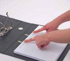 Bankers Box Abheftbügel weiß