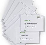 DURABLE Einsteckschilder für Namensschilder 14,8 x 21,0 cm