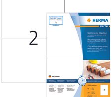 HERMA wetterfeste Etiketten 10774 weiß 210,0 x 148,0 mm
