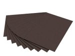 folia Tonpapier DIN A3 130 g/m² dunkelbraun