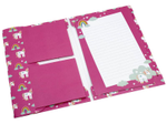 artoz Briefpapier ca. DIN A5 80 g/m² Einhorn pink