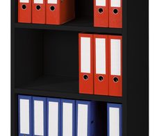 PAPERFLOW Bürowagen 65,1 x 33,0 x 124,6 cm anthrazit