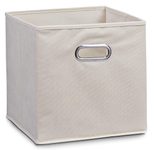 Zeller Aufbewahrungsbox 30,0 l - 32,0 x 32,0 x 32,0 cm beige