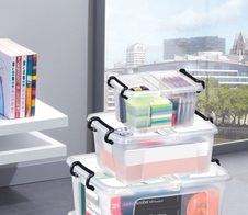 cep Aufbewahrungsbox 20,0 l - 46,0 x 36,0 x 19,0 cm transparent