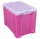 Really Useful Box Aufbewahrungsbox 19,0 l - 39,5 x 25,5 x 29,0 cm transparent, pink