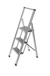 WENKO Klapptritt 3 Stufe, H: 119 cm