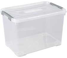 curver Aufbewahrungsboxen HANDY 65,0 l - 60,0 x 40,0 x 38,8 cm transparent