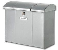BURG WÄCHTER Briefkasten Olymp 916 910 silber