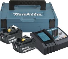 Power Source Kit 2x Akku BL1830B 18V 3,0 Ah, Schnellladegerät DC18RC, MAKPAC Gr.