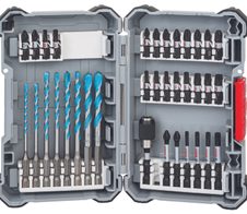 BOSCH Bohrer- und Bit-Set Impact Control Multi Construction 35-teilig