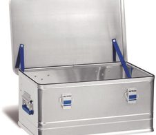 hünersdorff Alubox OFFICE BOX 50,0 l - 44,0 x 44,0 x 32,0 cm silber