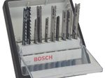 BOSCH Robust Line Wood and Metal Stichsägeblätter-Set 10-teilig